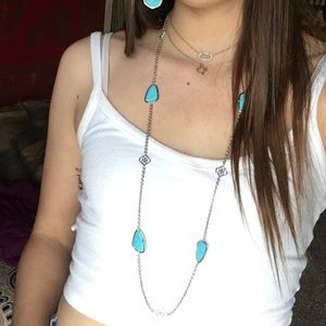 Kendra Scott Turquoise Necklace